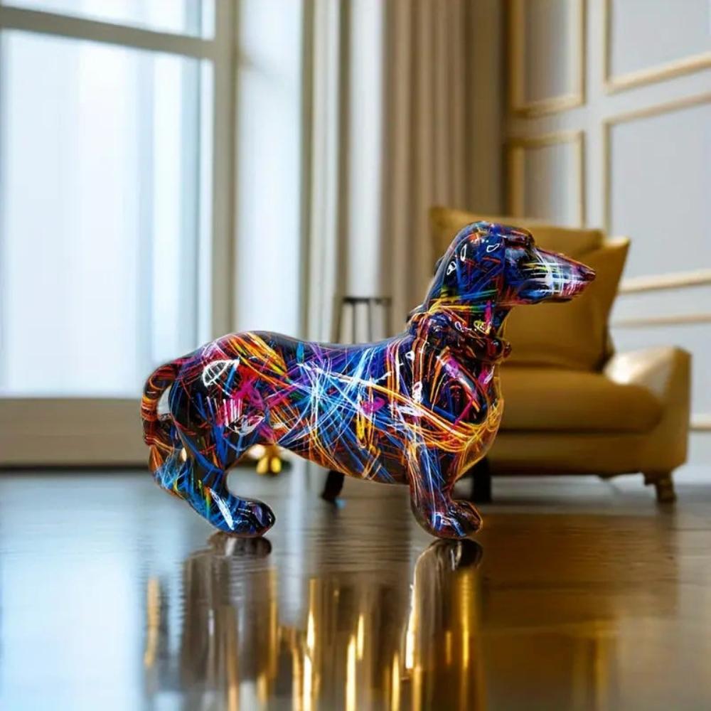Glunja – Stilfuld Dachs Figur
