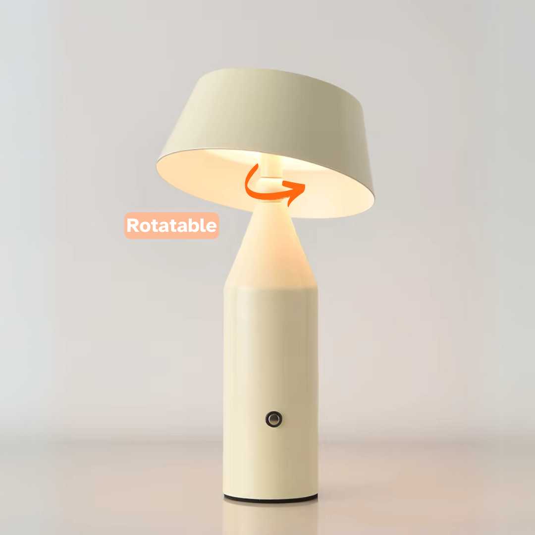 Nordisk Lys - Genopladelig Metal Bordlampe