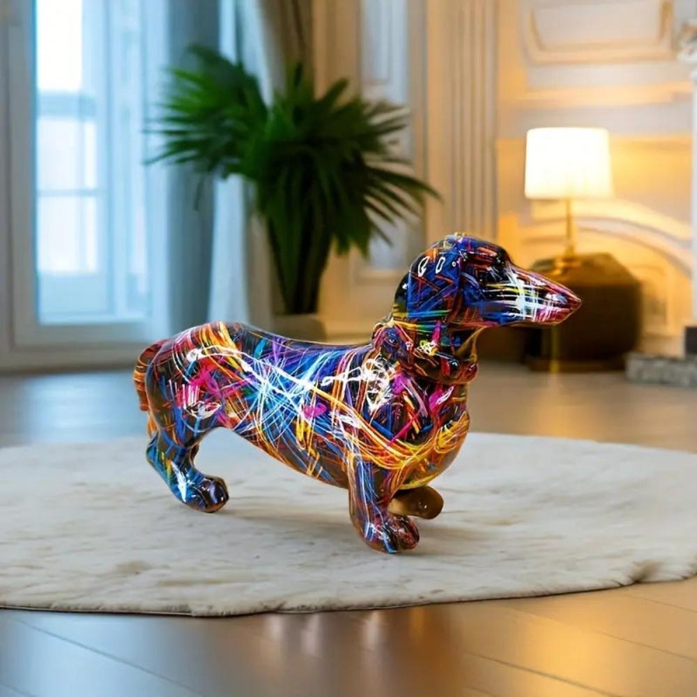 Glunja – Stilfuld Dachs Figur
