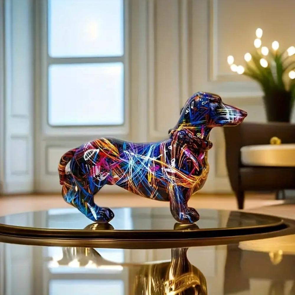 Glunja – Stilfuld Dachs Figur