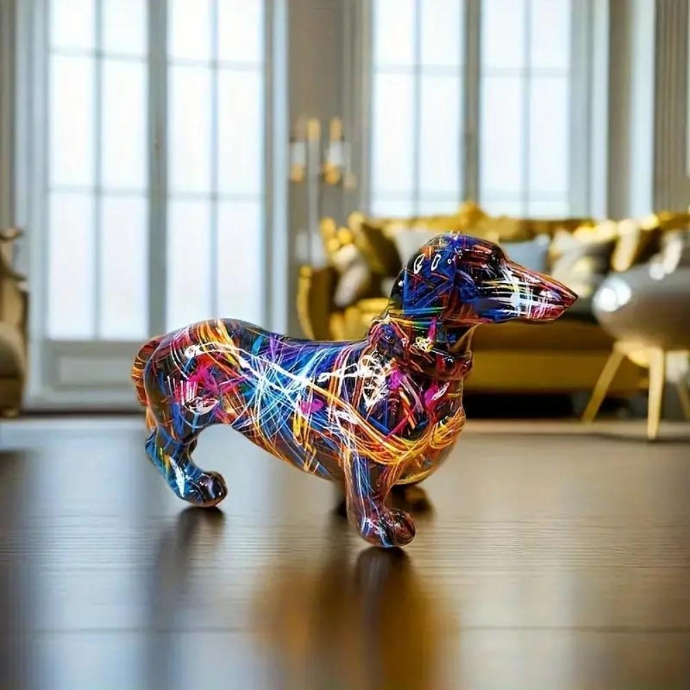 Glunja – Stilfuld Dachs Figur