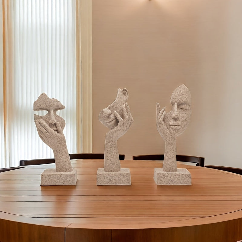 LightFjord - Abstrakte Maske Figurer Sæt