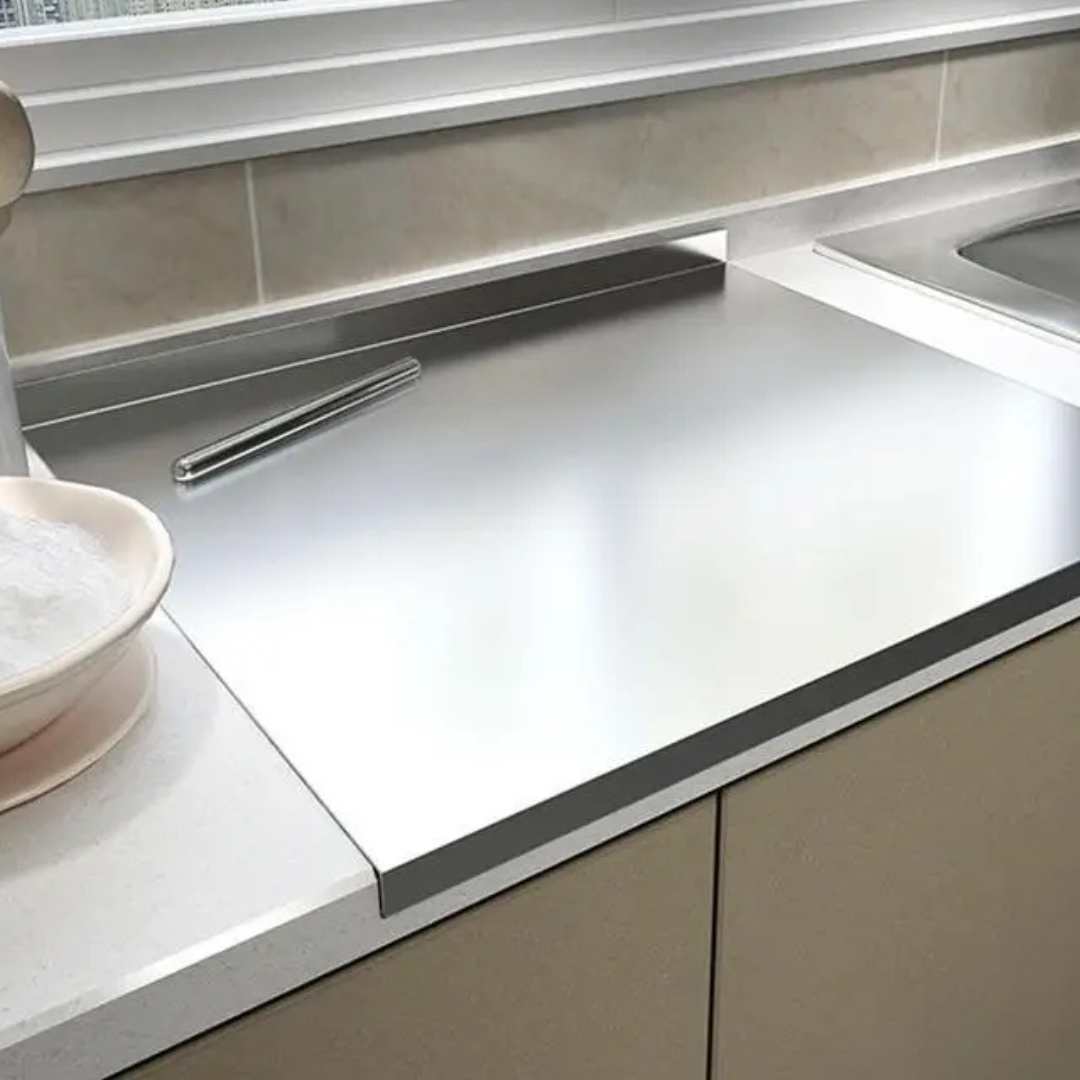 Hygiejnisk RVS Skærebræt med Antislip